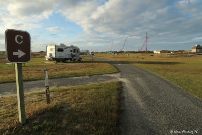 View of start of C Loop. Site C3 on left with C5 behind it.