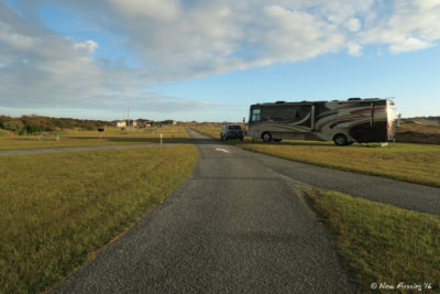 View of our site B27 from other side. There was no-one else in our side of the loop the first few days we were there.