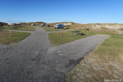 View further down B Loop. Site B22 on right with B20 behind it.