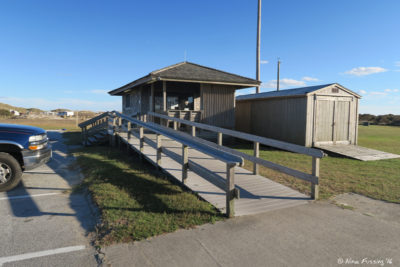 View of check-in office at front