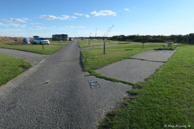 View from end of B Loop. Site B40 on right. We're in far back in B27.