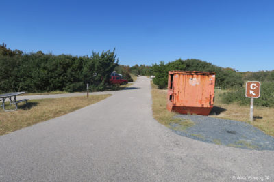 View down beginning of C connector. No sites for our size here.