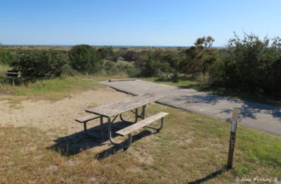 More views of the top-tier sites in P Loop. This is P57 which has an awesome view of the dunes/ocean