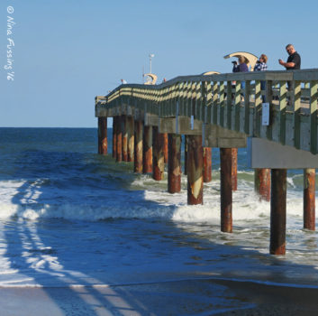 There are beaches and piers here too