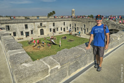 We never planned this stop. Castillo De San Marcos