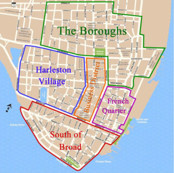 Each district has its own charm