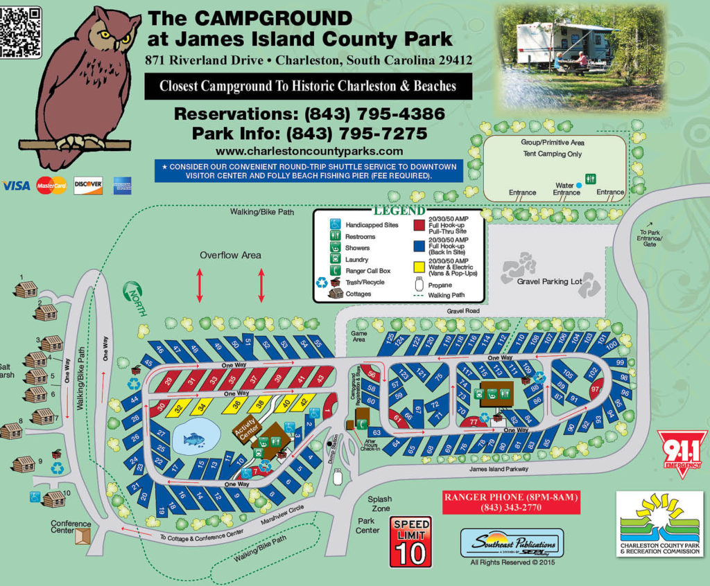 CP Campground Review – James County Island Park, Charleston, SC ...