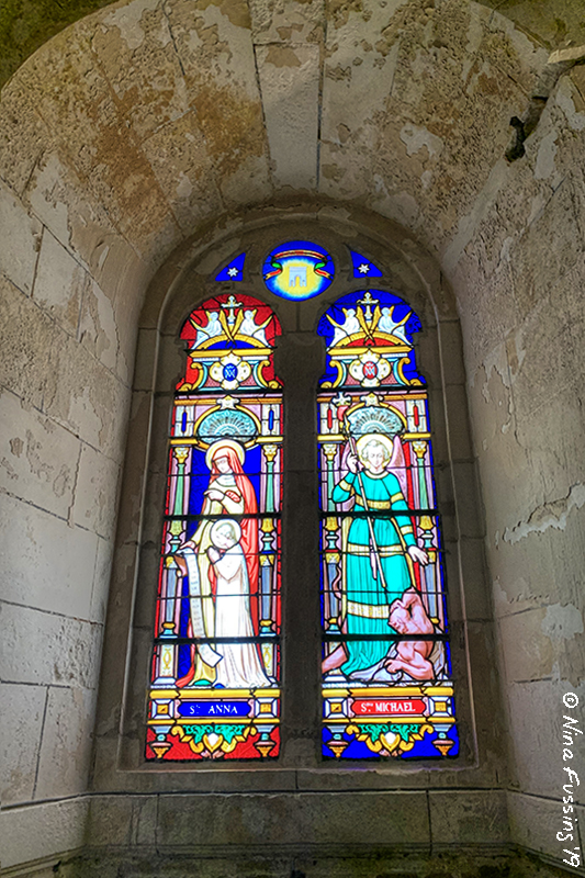 Stained Glass In The Chapel Room Wheeling It Tales From A Nomadic Life